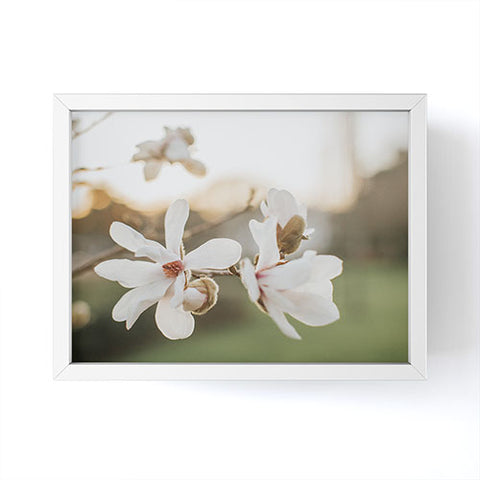 Hello Twiggs Sunset Magnolias Framed Mini Art Print