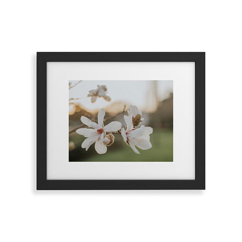 Hello Twiggs Sunset Magnolias Framed Art Print