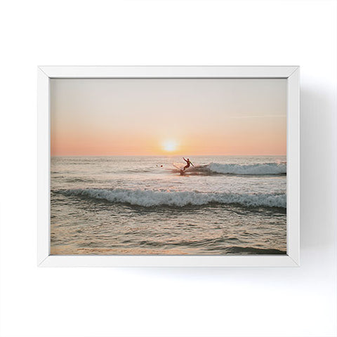 Hello Twiggs Surfers Wave Framed Mini Art Print