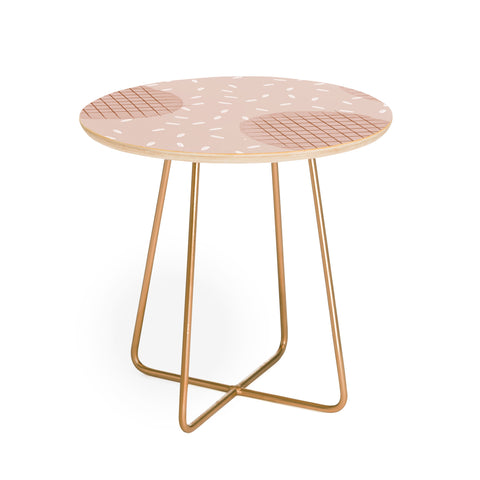 Hello Twiggs Terracota Cookies Round Side Table