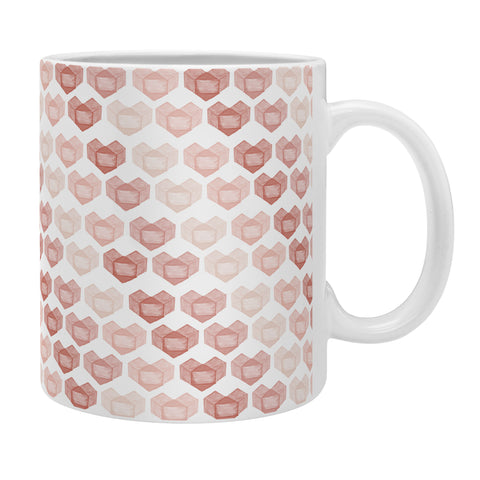 Hello Twiggs Terracotta Hearts Coffee Mug