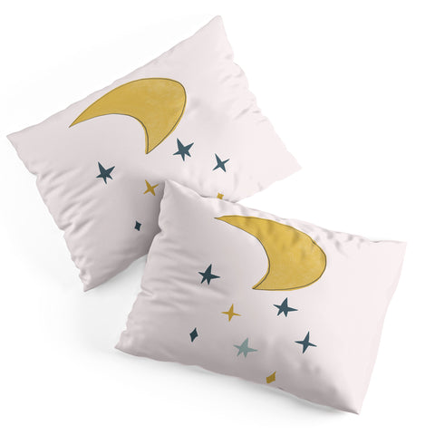 Hello Twiggs The Moon and the Stars Pillow Shams