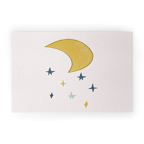 Hello Twiggs The Moon and the Stars Welcome Mat