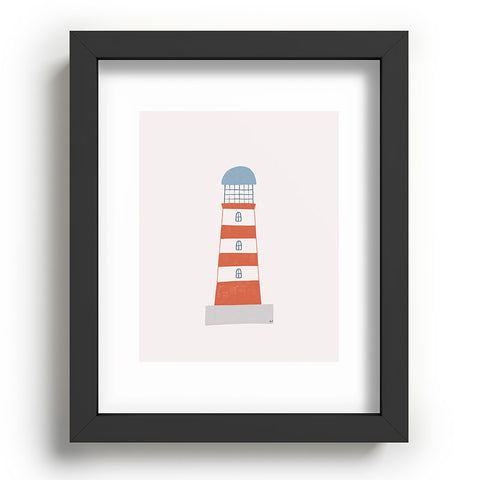 Hello Twiggs The Red Stripes Lighthouse Recessed Framing Rectangle