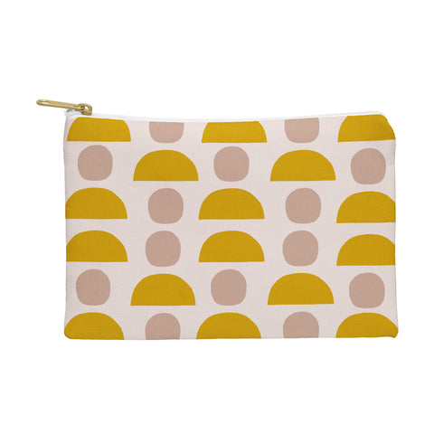 Hello Twiggs Yellow Blush Shapes Pouch