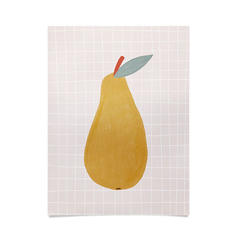 Hello Twiggs Yellow Pear Poster