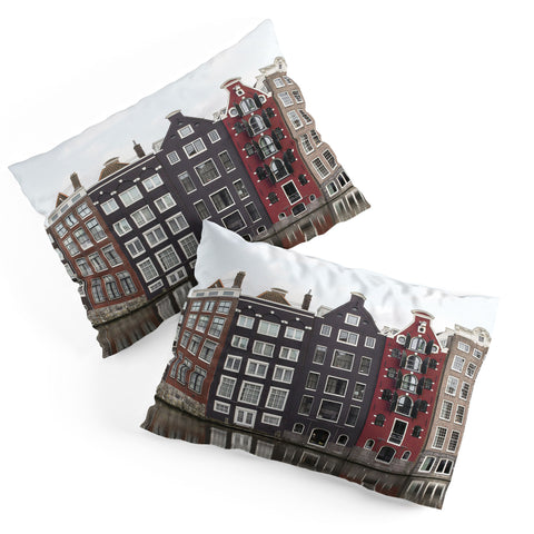 Henrike Schenk - Travel Photography Buildings In Amsterdam City Picture Dutch Canals Pillow Shams