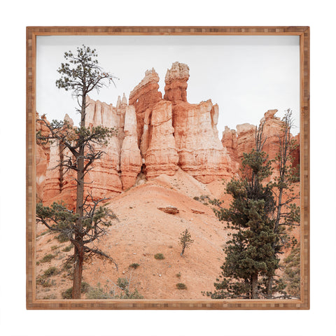 Henrike Schenk - Travel Photography Landscape Of Bryce National Park Photo Utah Nature Square Tray