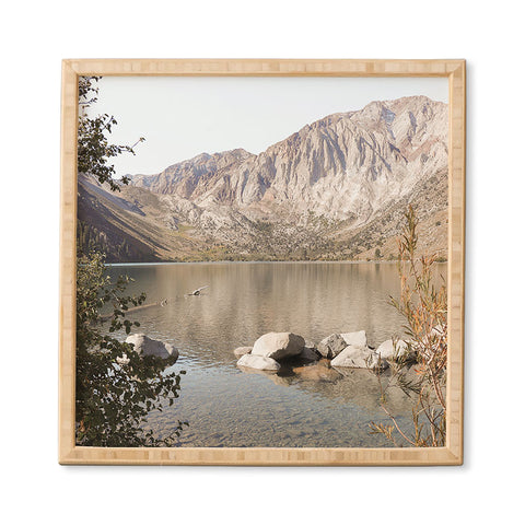 Henrike Schenk - Travel Photography Mountains Of California Picture Mammoth Lakes Landscape Framed Wall Art