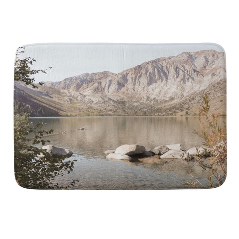 Henrike Schenk - Travel Photography Mountains Of California Picture Mammoth Lakes Landscape Memory Foam Bath Mat