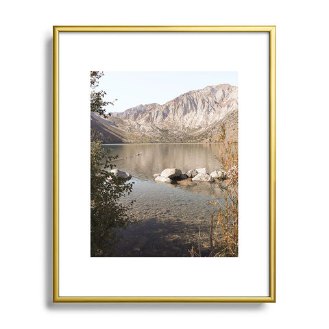 Henrike Schenk - Travel Photography Mountains Of California Picture Mammoth Lakes Landscape Metal Framed Art Print