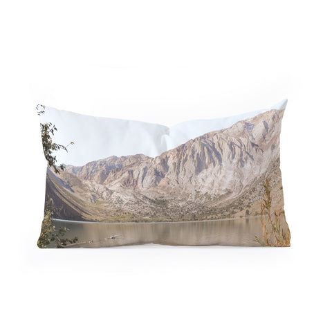 Henrike Schenk - Travel Photography Mountains Of California Picture Mammoth Lakes Landscape Oblong Throw Pillow