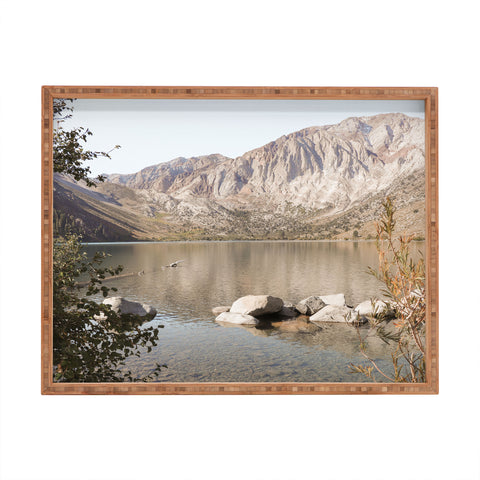 Henrike Schenk - Travel Photography Mountains Of California Picture Mammoth Lakes Landscape Rectangular Tray