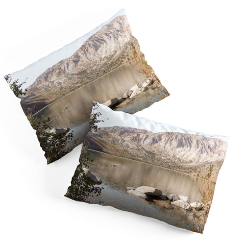 Henrike Schenk - Travel Photography Mountains Of California Picture Mammoth Lakes Landscape Pillow Shams