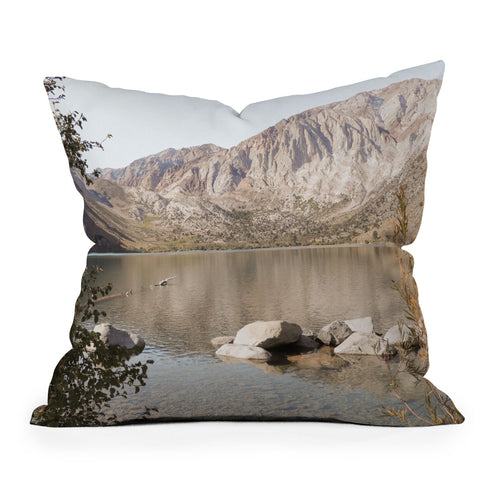 Henrike Schenk - Travel Photography Mountains Of California Picture Mammoth Lakes Landscape Throw Pillow