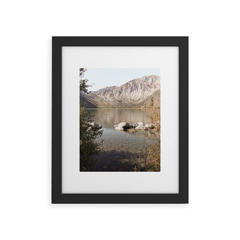 Henrike Schenk - Travel Photography Mountains Of California Picture Mammoth Lakes Landscape Framed Art Print