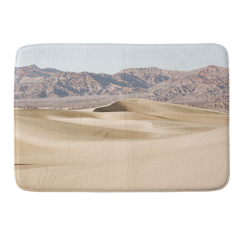 Henrike Schenk - Travel Photography Sand Dunes Of Death Valley National Park Memory Foam Bath Mat