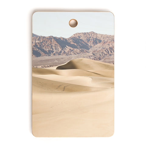 Henrike Schenk - Travel Photography Sand Dunes Of Death Valley National Park Cutting Board Rectangle