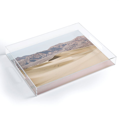 Henrike Schenk - Travel Photography Sand Dunes Of Death Valley National Park Acrylic Tray