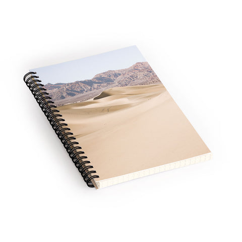 Henrike Schenk - Travel Photography Sand Dunes Of Death Valley National Park Spiral Notebook