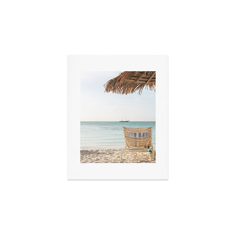 Henrike Schenk - Travel Photography Summer Holiday Beach Photo Aruba Island Ocean View Art Print
