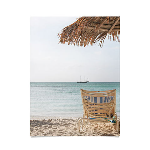 Henrike Schenk - Travel Photography Summer Holiday Beach Photo Aruba Island Ocean View Poster