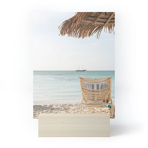 Henrike Schenk - Travel Photography Summer Holiday Beach Photo Aruba Island Ocean View Mini Art Print