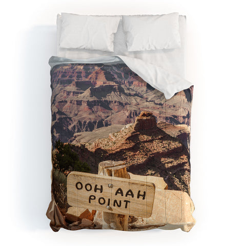Henrike Schenk - Travel Photography Viewpoint Grand Canyon National Park Arizona Photo Comforter