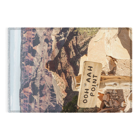 Henrike Schenk - Travel Photography Viewpoint Grand Canyon National Park Arizona Photo Outdoor Rug