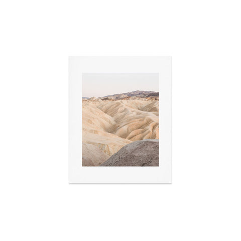 Henrike Schenk - Travel Photography Zabriskie Point In Death Valley National Park Art Print