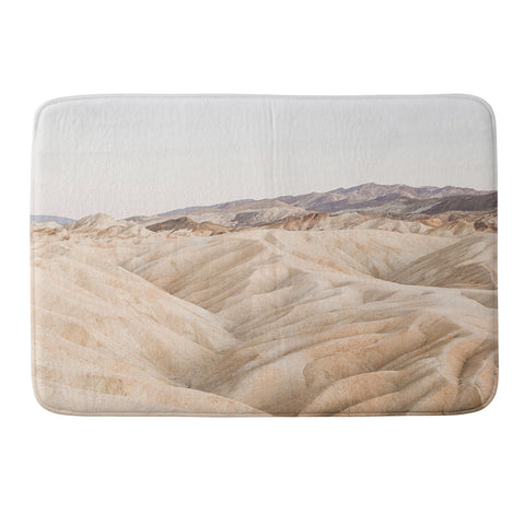 Henrike Schenk - Travel Photography Zabriskie Point In Death Valley National Park Memory Foam Bath Mat