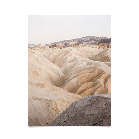 Henrike Schenk - Travel Photography Zabriskie Point In Death Valley National Park Poster