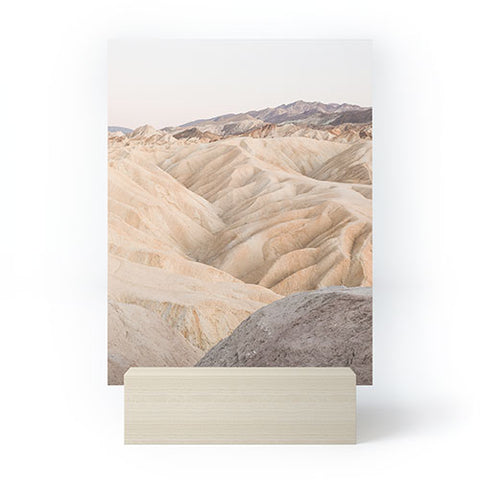 Henrike Schenk - Travel Photography Zabriskie Point In Death Valley National Park Mini Art Print