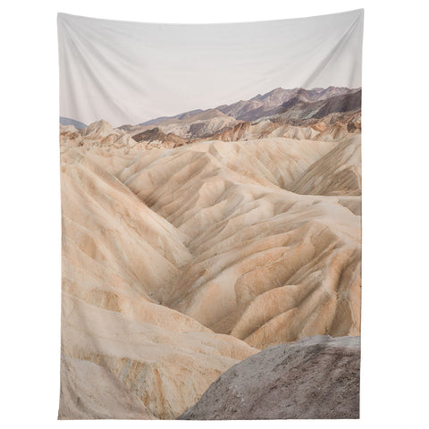 Henrike Schenk - Travel Photography Zabriskie Point In Death Valley National Park Tapestry