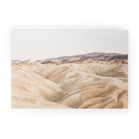 Henrike Schenk - Travel Photography Zabriskie Point In Death Valley National Park Welcome Mat