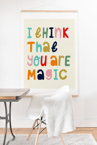 heycoco I think that you are magic Art Print And Hanger