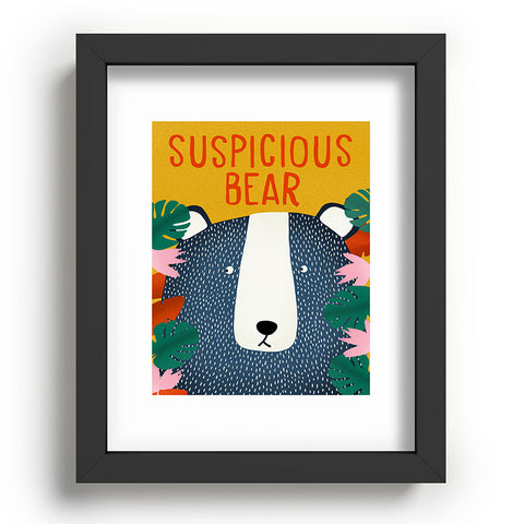 heycoco Suspicious bear Recessed Framing Rectangle