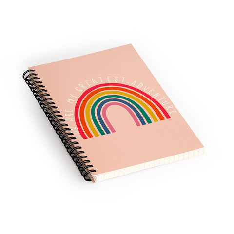 heycoco You are my greatest adventure Spiral Notebook