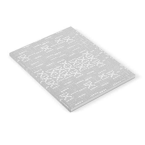 Holli Zollinger ABA MUDCLOTH GRIS Notebook