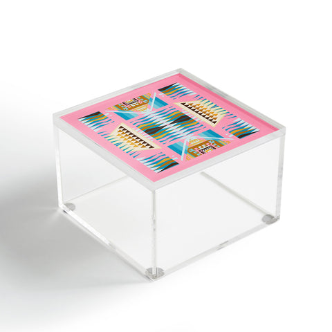 Holli Zollinger Acacia Pink Acrylic Box