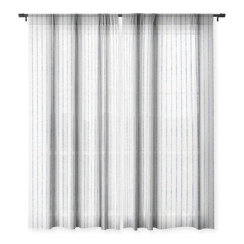 Holli Zollinger AEGEAN WIDE STRIPE Sheer Window Curtain
