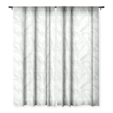 Holli Zollinger BANANA LEAF LIGHT Sheer Window Curtain