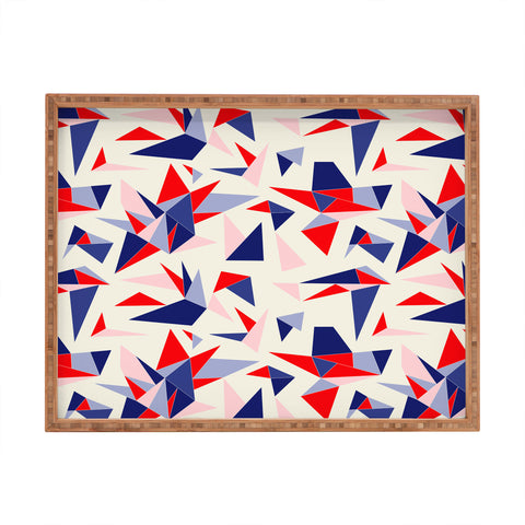Holli Zollinger Bright Origami Rectangular Tray