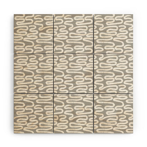 Holli Zollinger CERES ANI GREY Wood Wall Mural