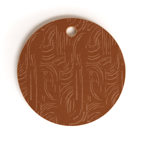 Holli Zollinger CERES GINGER Cutting Board Round