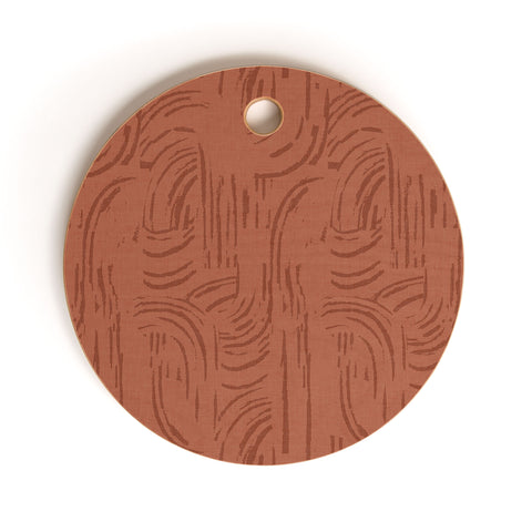 Holli Zollinger CERES MARSALA Cutting Board Round
