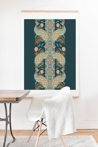 Holli Zollinger CHATEAU PEACOCK Art Print And Hanger
