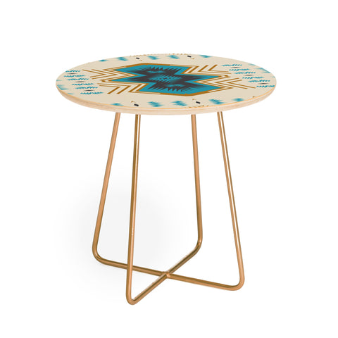 Holli Zollinger COLORADO PAINTED Round Side Table