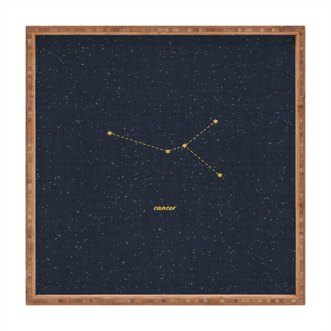 Holli Zollinger CONSTELLATION CANCER Square Tray