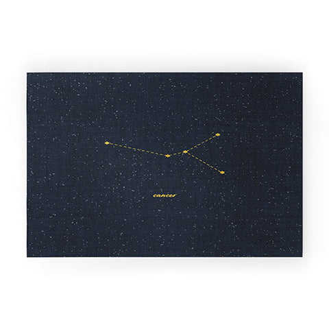 Holli Zollinger CONSTELLATION CANCER Welcome Mat